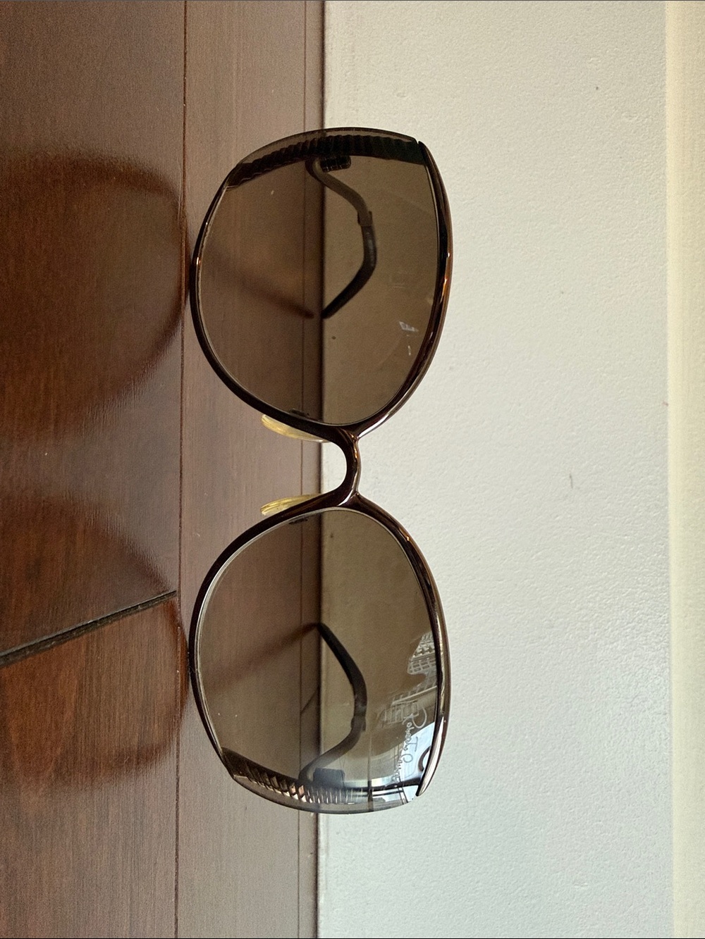 Roberto Cavalli Brown Tortoiseshell Sunglass Temple Arm